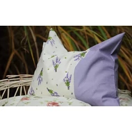 Tönkölypelyva kispárna, levendulás